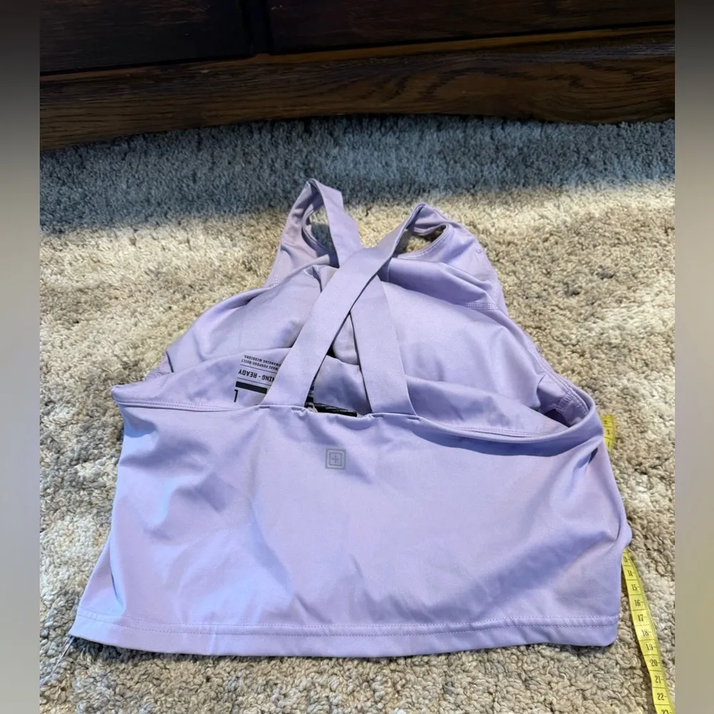 5.11 Lavender Workout Tank Top Large - Image 7