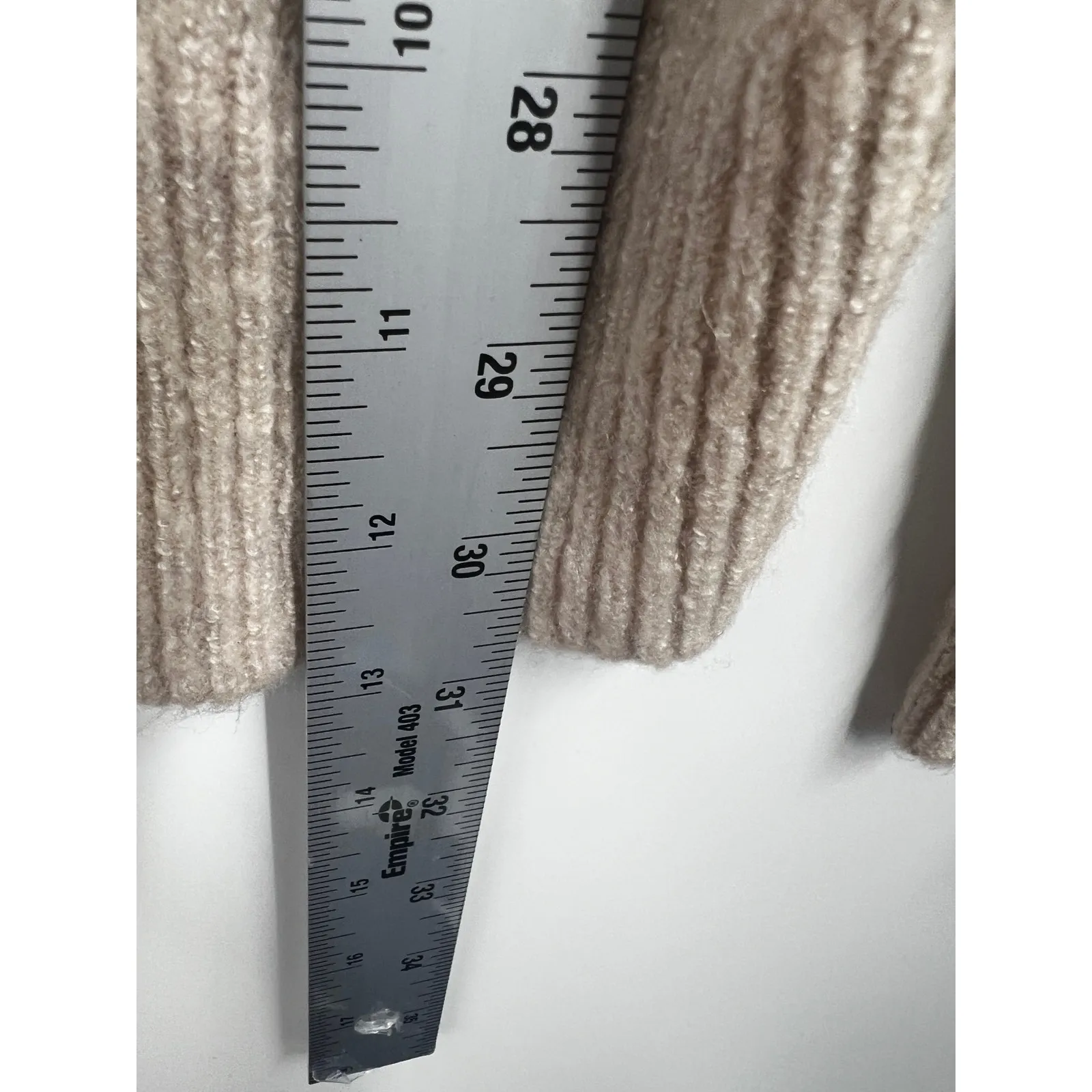 Per Se Sweater Womens Turtleneck‎ Stripe Pullover Tuape White Size XL - Image 7