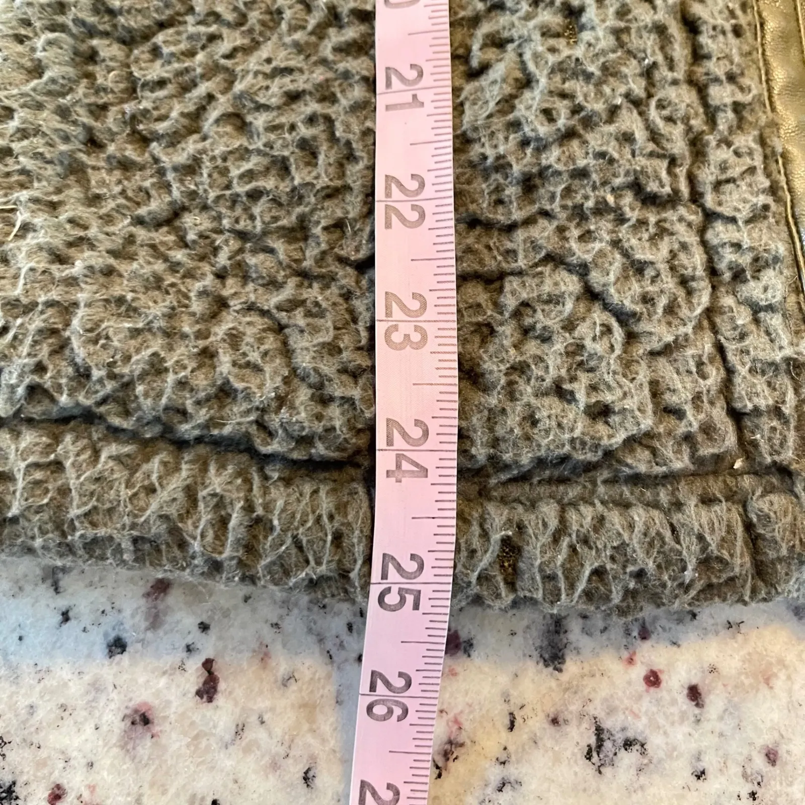 Abercrombie Fitch Soft AF Sherpa Fleece Jacket Olive Green Full Zip Women's XS - Image 6