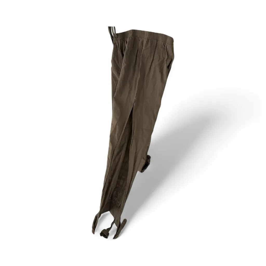SHEIN Brown Pull On Full Leg 2 Ankle tie Pants - Image 3