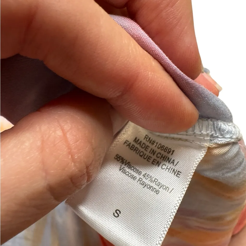 YOUNG FAB & BROKE Tie-Dye Pants Size Small - Image 6