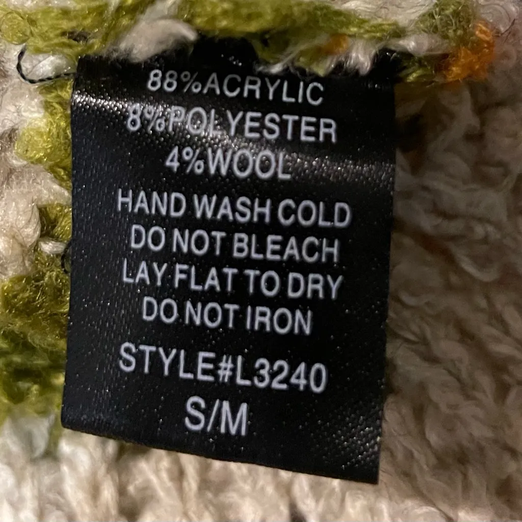 Anthropologie “By Together” Bohemian‎ Desert Clay Festival Hippie Poncho Medium - Image 4