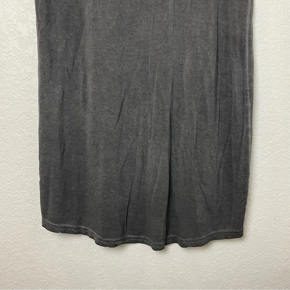 RUE 21 Women's Charcoal Gray T-Shirt Oversized Dress Size XL - Image 5