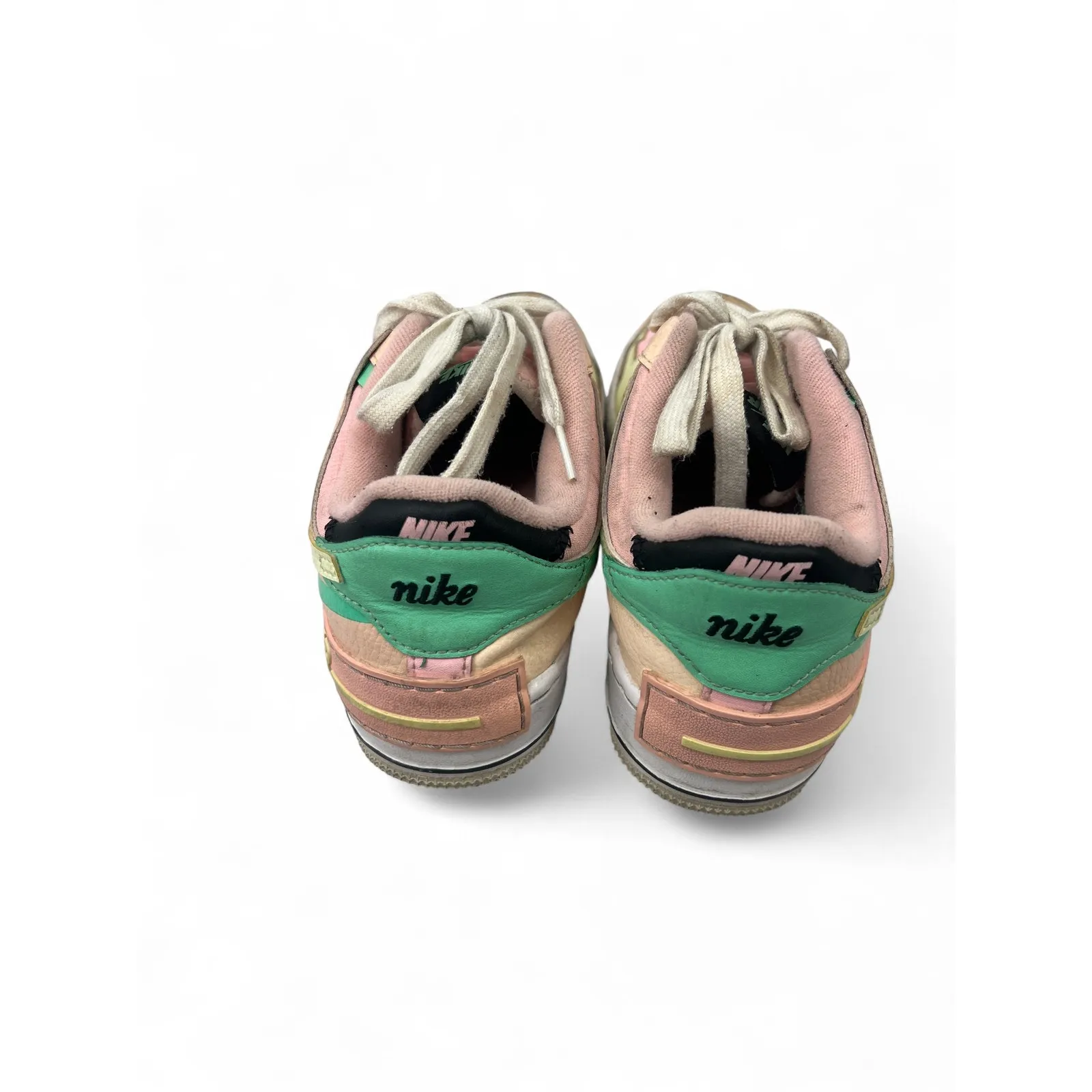 Nike Air Force 1 7.5 Sneakers Runners Pastel Arctic Punch Women's  (CU8591-601) - Image 4