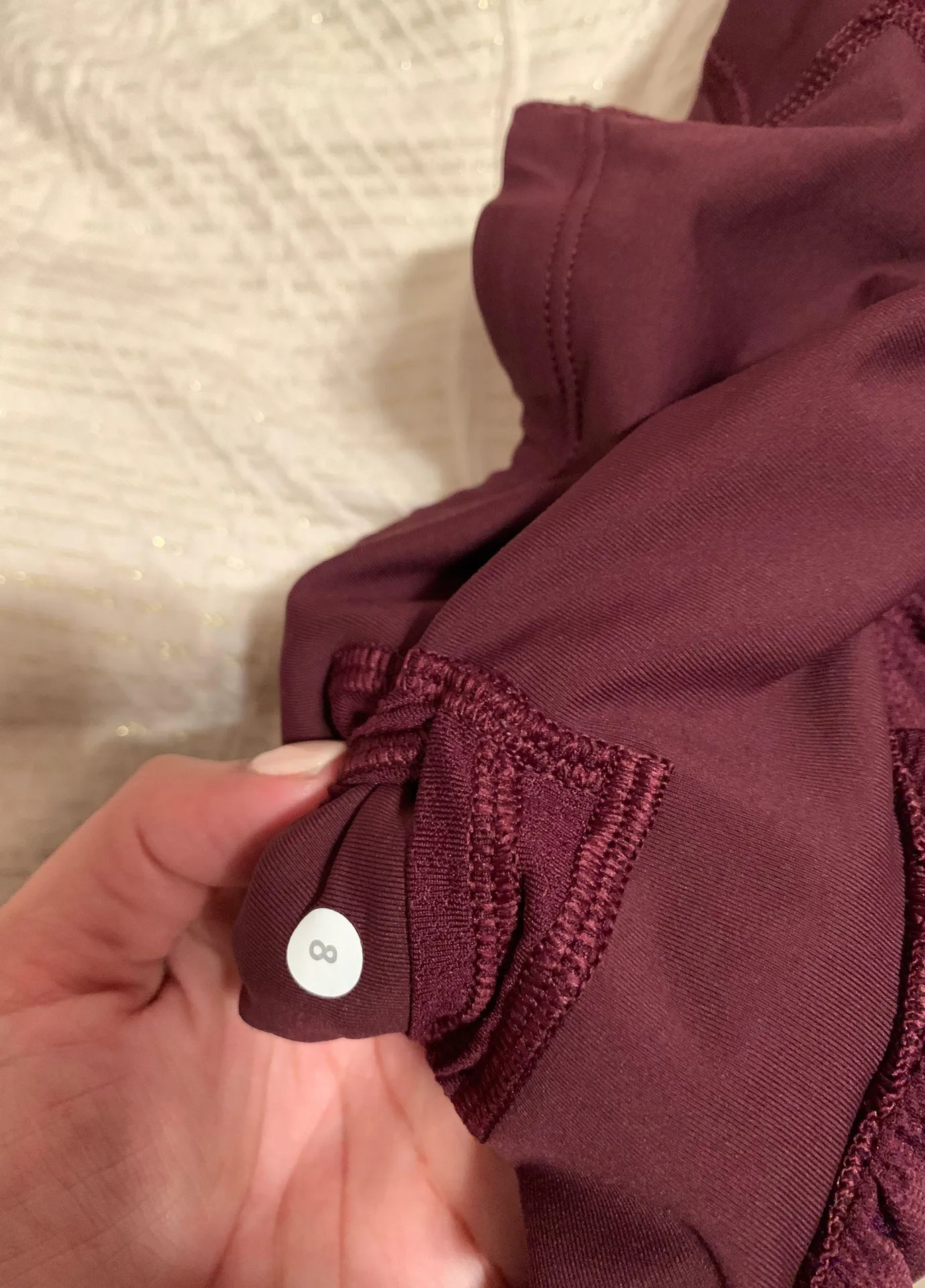 Lululemon  Maroon Tennis Skirt - Image 4