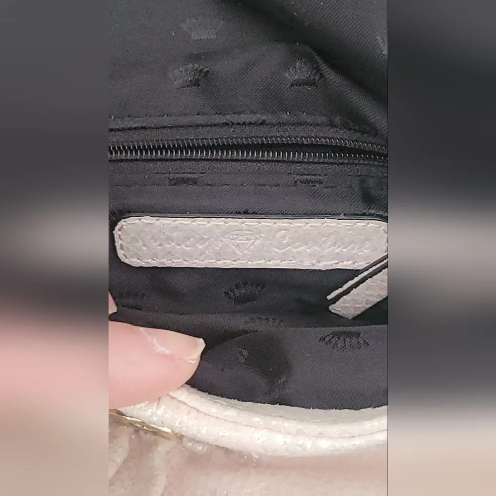 Juicy Couture Pink Sparkle Snake Print Crossbody Purse - Image 14