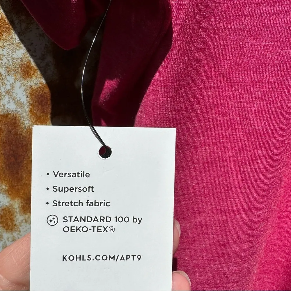 Apt. 9  crew neck tee shirt - Image 6