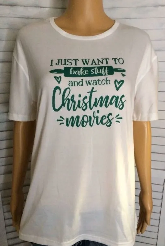 Christmas Shirt, XL Green - Image 2