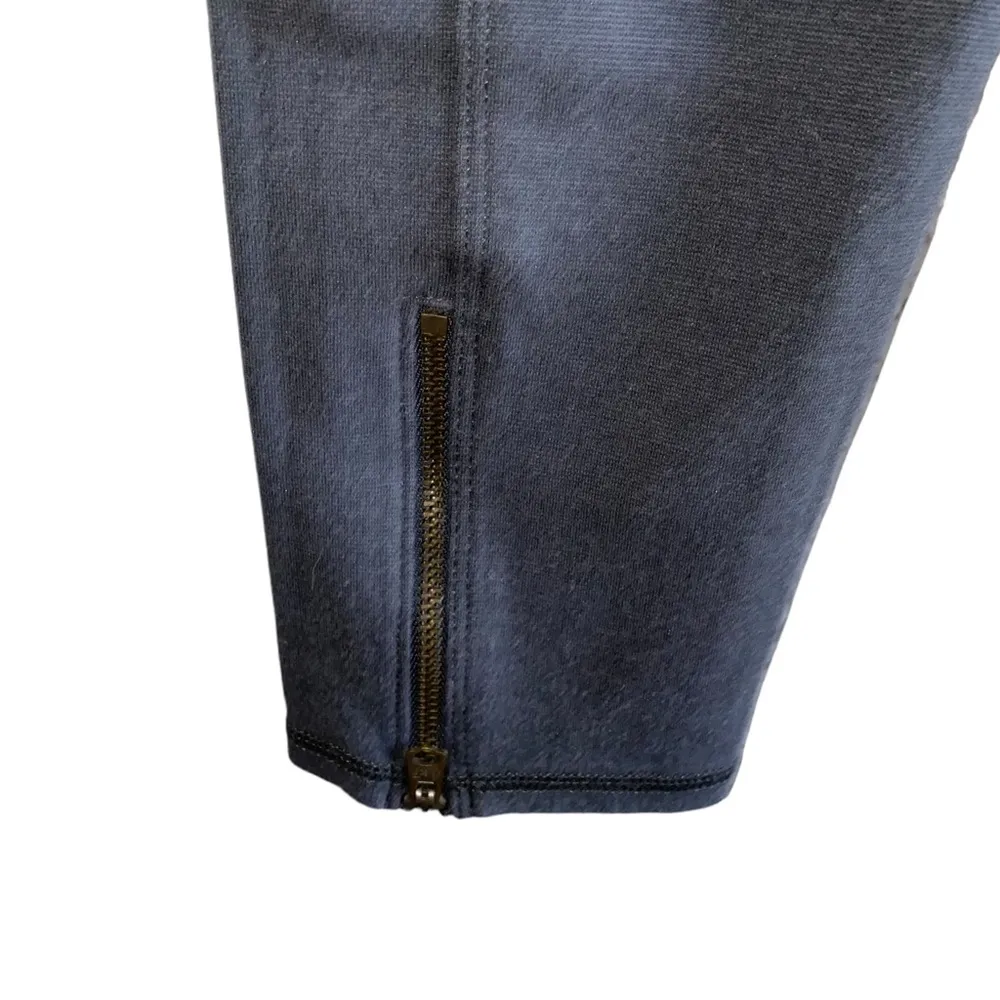 Abercrombie & Fitch Gray Moto Ankle Zip Leggings - Image 2