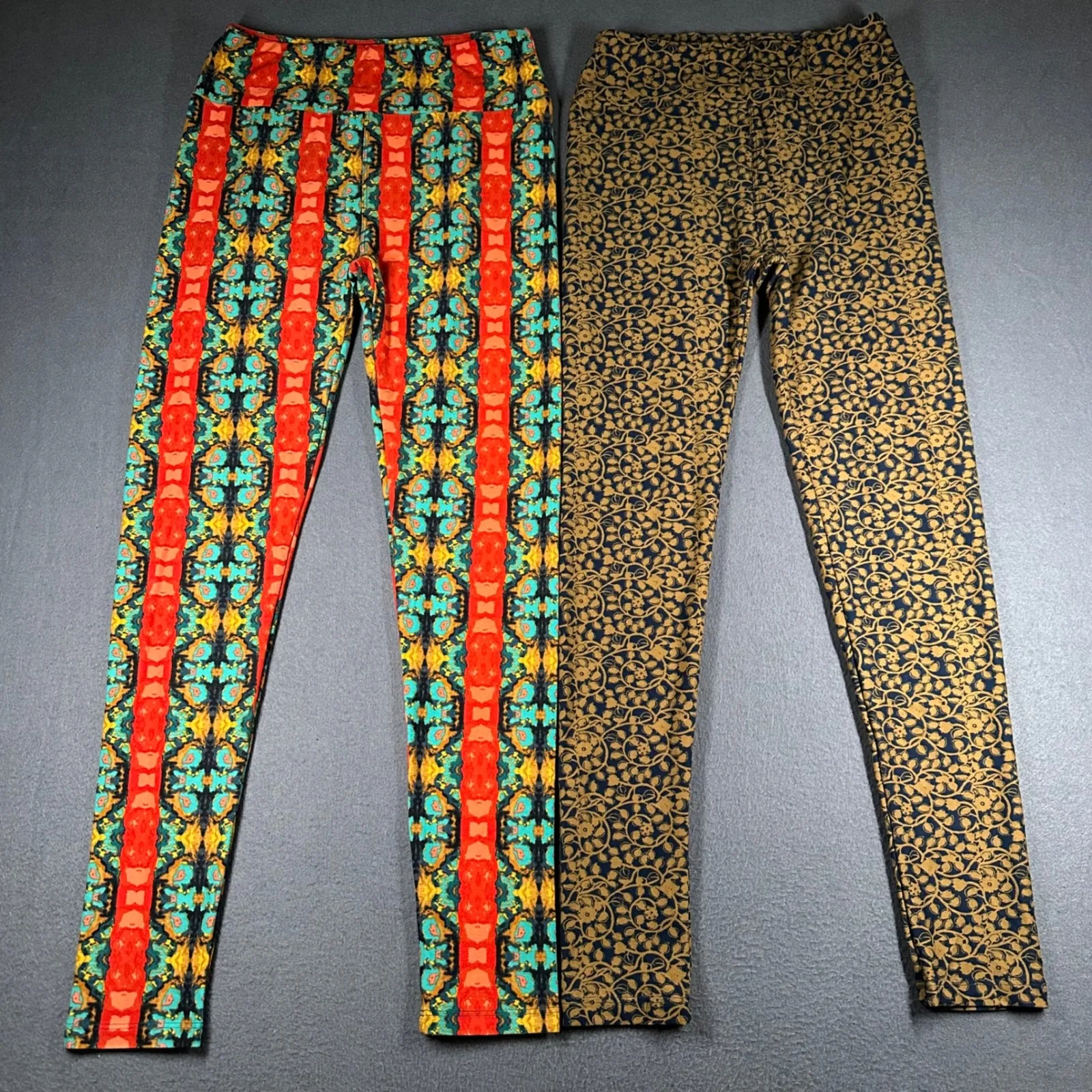 LuLaRoe Leggings Women One Size Lot of 16 Many Prints Halloween Valentines Solid - Image 14