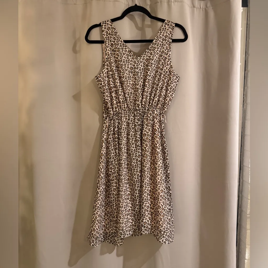 A New Day Leopard Print Sleeveless Dress - Image 2