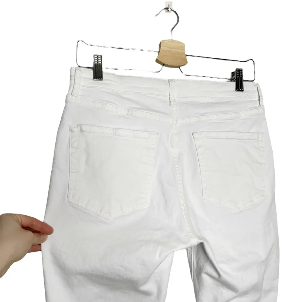 Topshop Moto White Jamie Skinny Leg Stretch Denim Jeans - Image 4