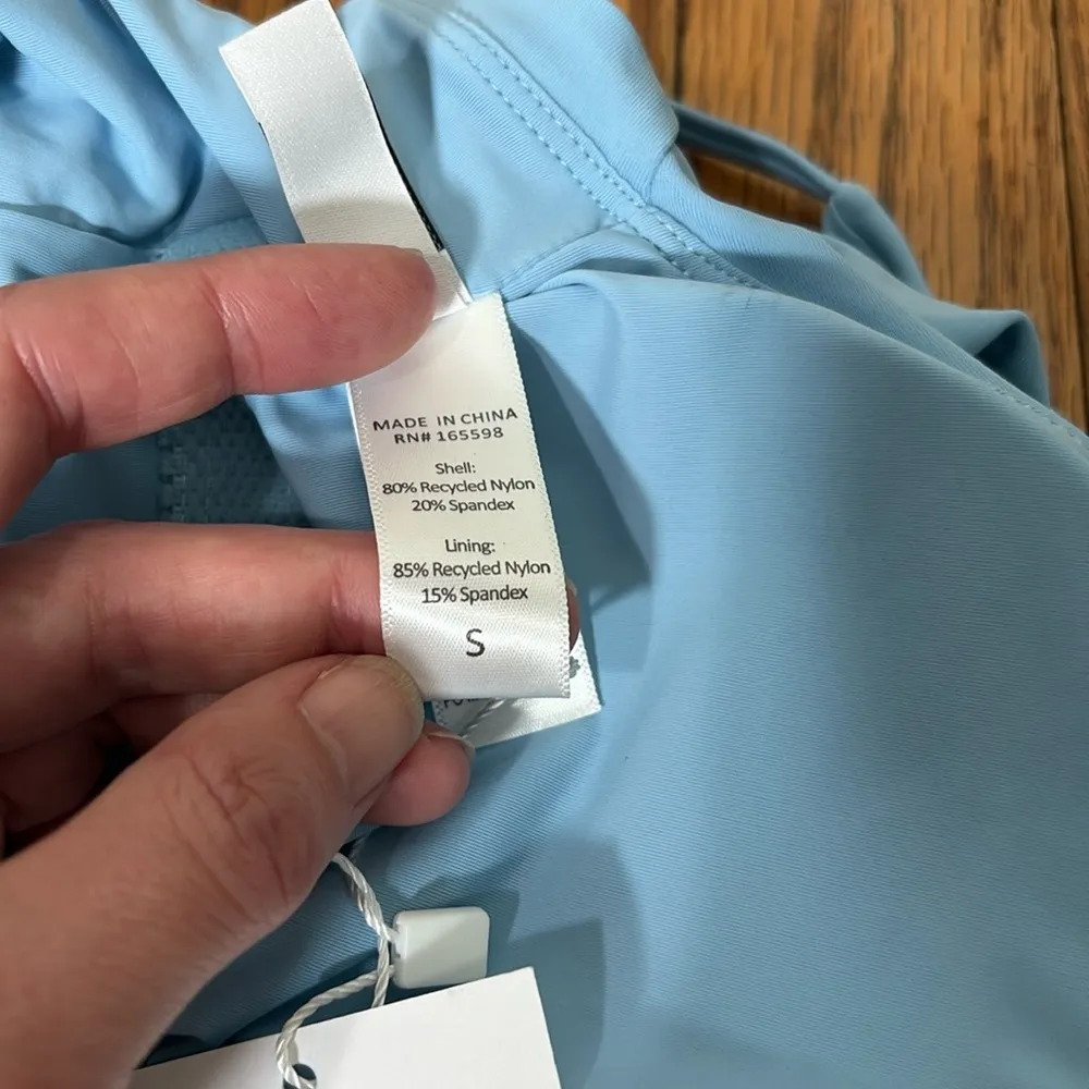 Andie‎ The Milos One Piece Swimsuit Sky Blue size S NWT - Image 8