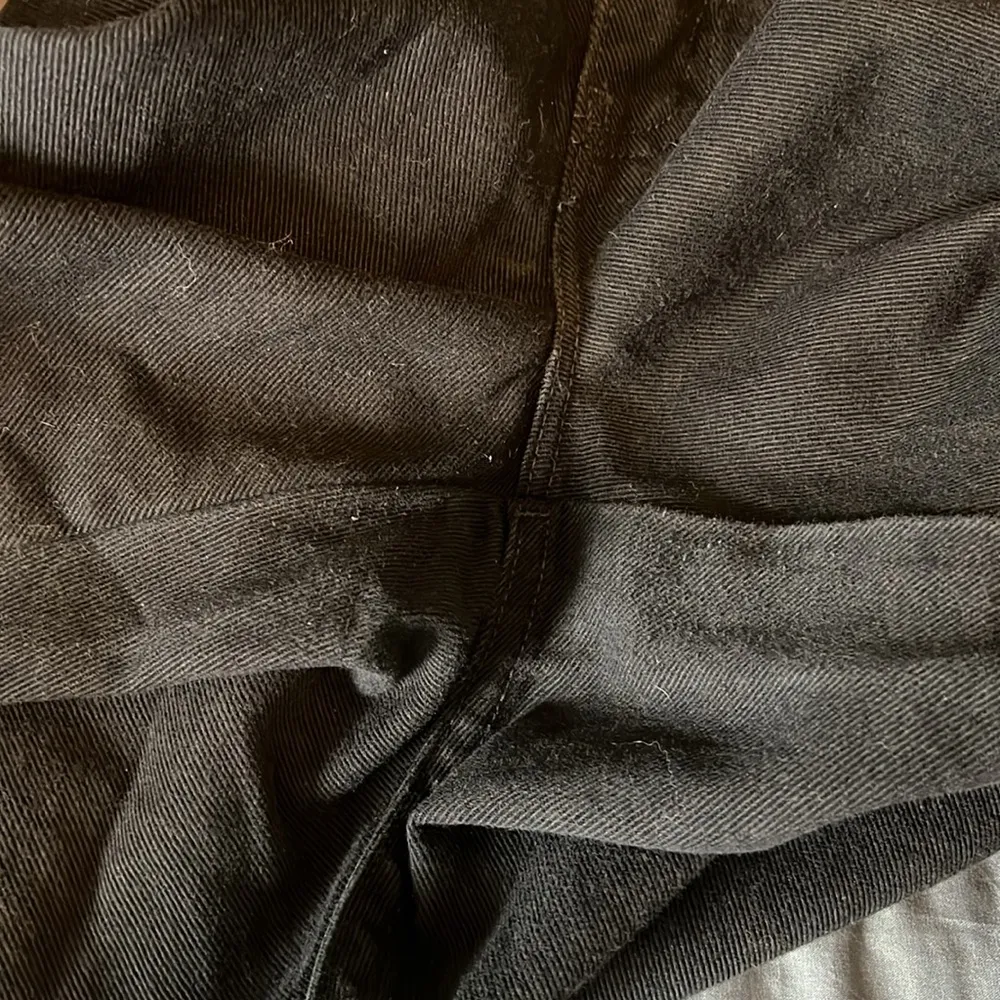 Harley Davidson Straight Leg Black Wash Denim * Estimated Size 12 - Image 4