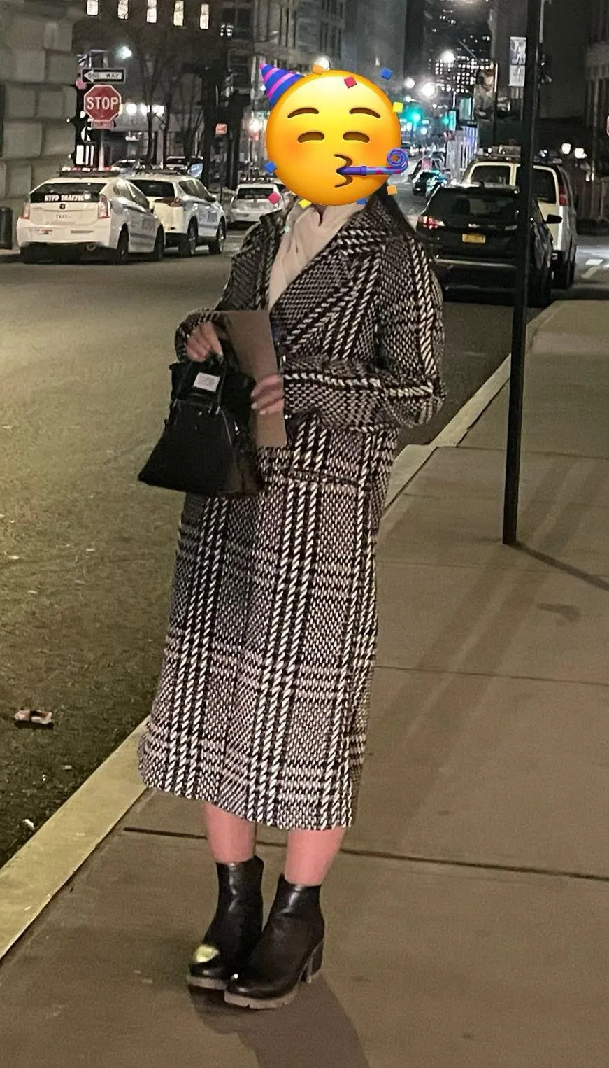 Avec Les Filles Plaid Coat - Image 5