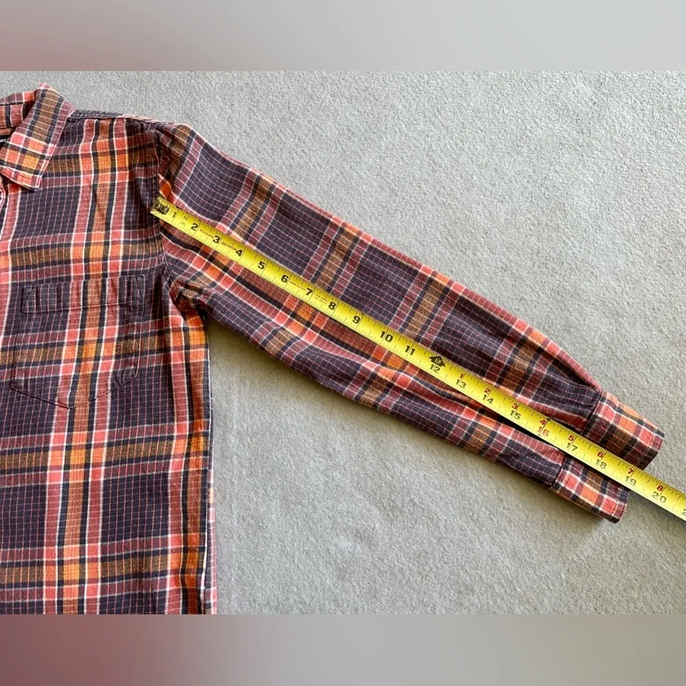 Madewell Women’s Flannel Classic Ex-Boyfriend Shirt Edith Plaid Size XS - Image 5