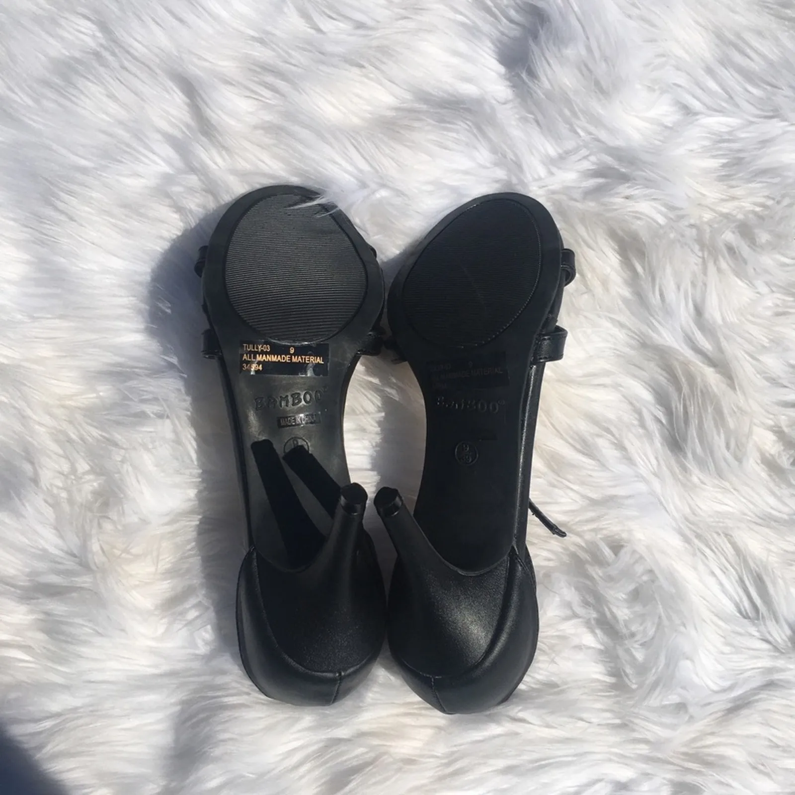 Bamboo  Tully ankle strap sandal heels NEW - Image 5