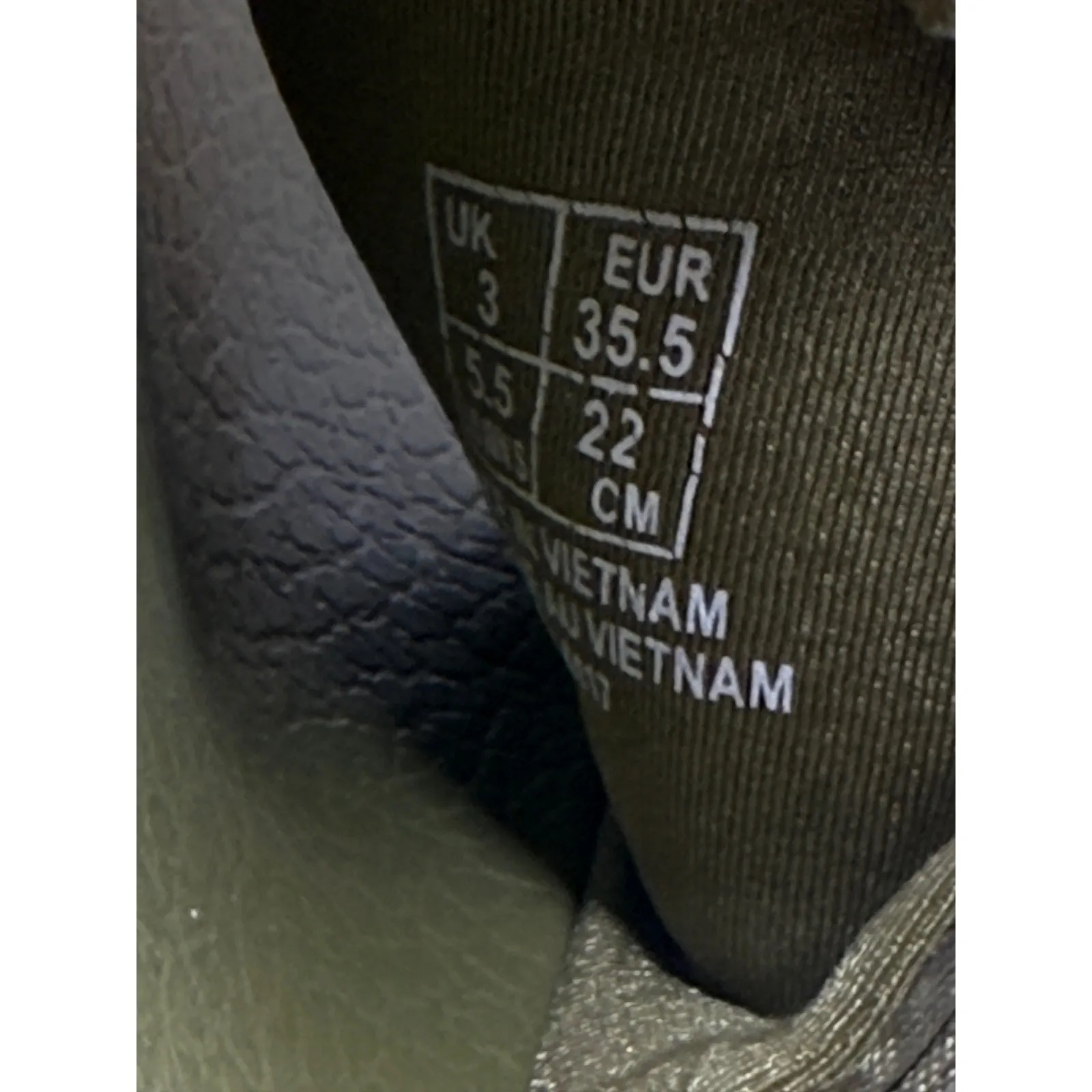 PUMA FENTY Olive Green Bow Slide Sandals Women's Size US 5.5 / EUR 35.5‎ - Image 3