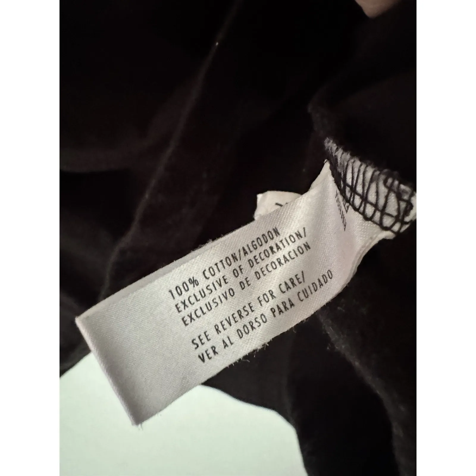 Carolyn Taylor Black Long Sleeve Christmas Reindeer T-shirt Women’s Size XL - Image 5