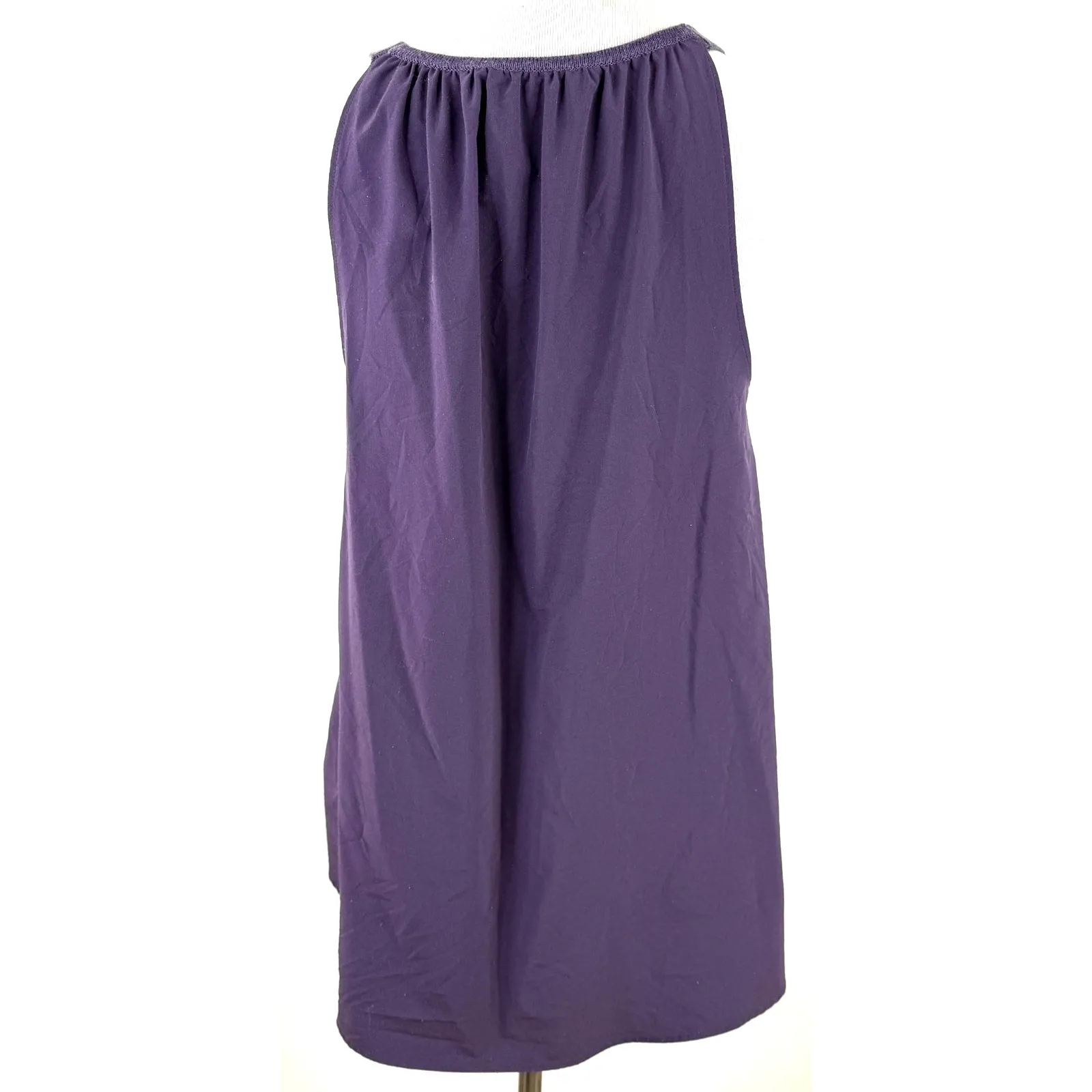 Smartwool  Women's Purple Halter Wool Sleeveless Sweater Shirt - Image 4