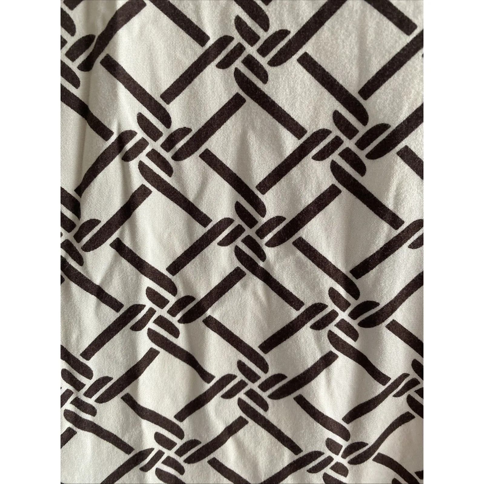 J Mclaughlin Womens 6 Wide Leg Brown Pants Geometric Clean Girl Brunch - Image 4