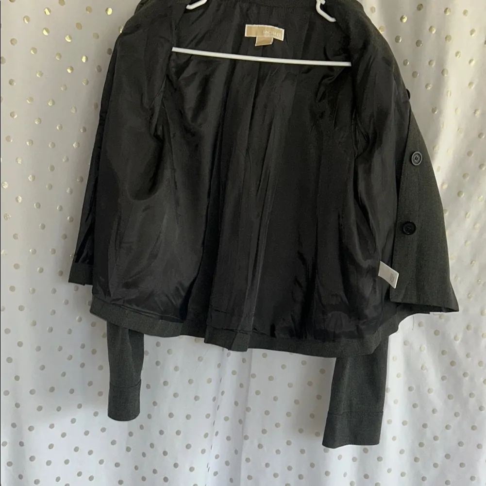 Michael Kors Charcoal Women's Blazer - Image 6