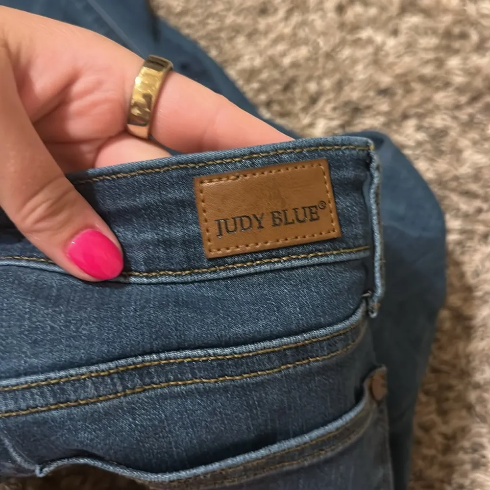 Judy Blue Relaxed Fit Blue Jeans 5 / 27 Long - Image 3