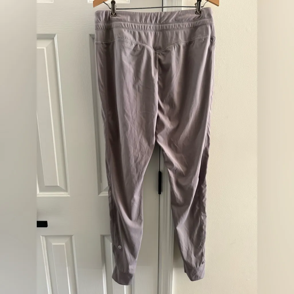 Halara  SoftlyZero Plush High Waisted Drawstring Pocket Plain Full Length Joggers - Image 5