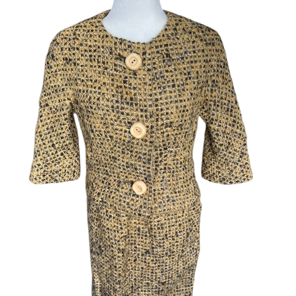 Vintage Monte Saro & Prozan New York Tweed Skirt Suit – Sold at Saks Fifth Avenu - Image 2