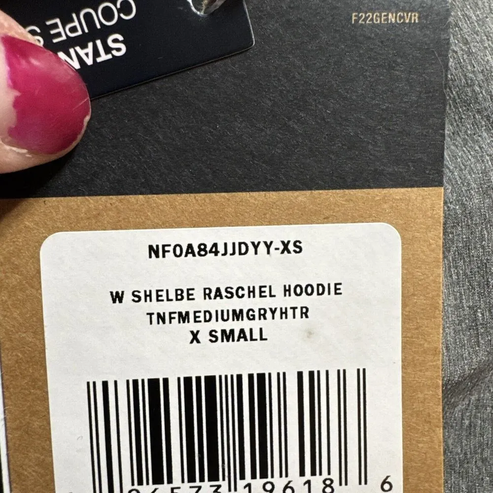 The North Face Shelbe Raschel Windwall Hoodie Fleece Lined Jacket Women's XS - Image 7