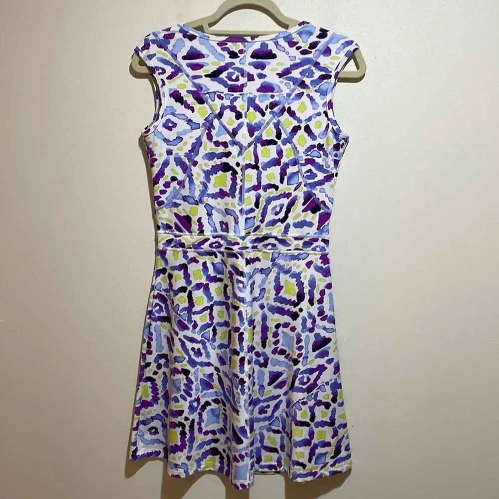 Title Nine Dream A-Line Pattern Multicolor Active Athletic Dress Size Small - Image 8
