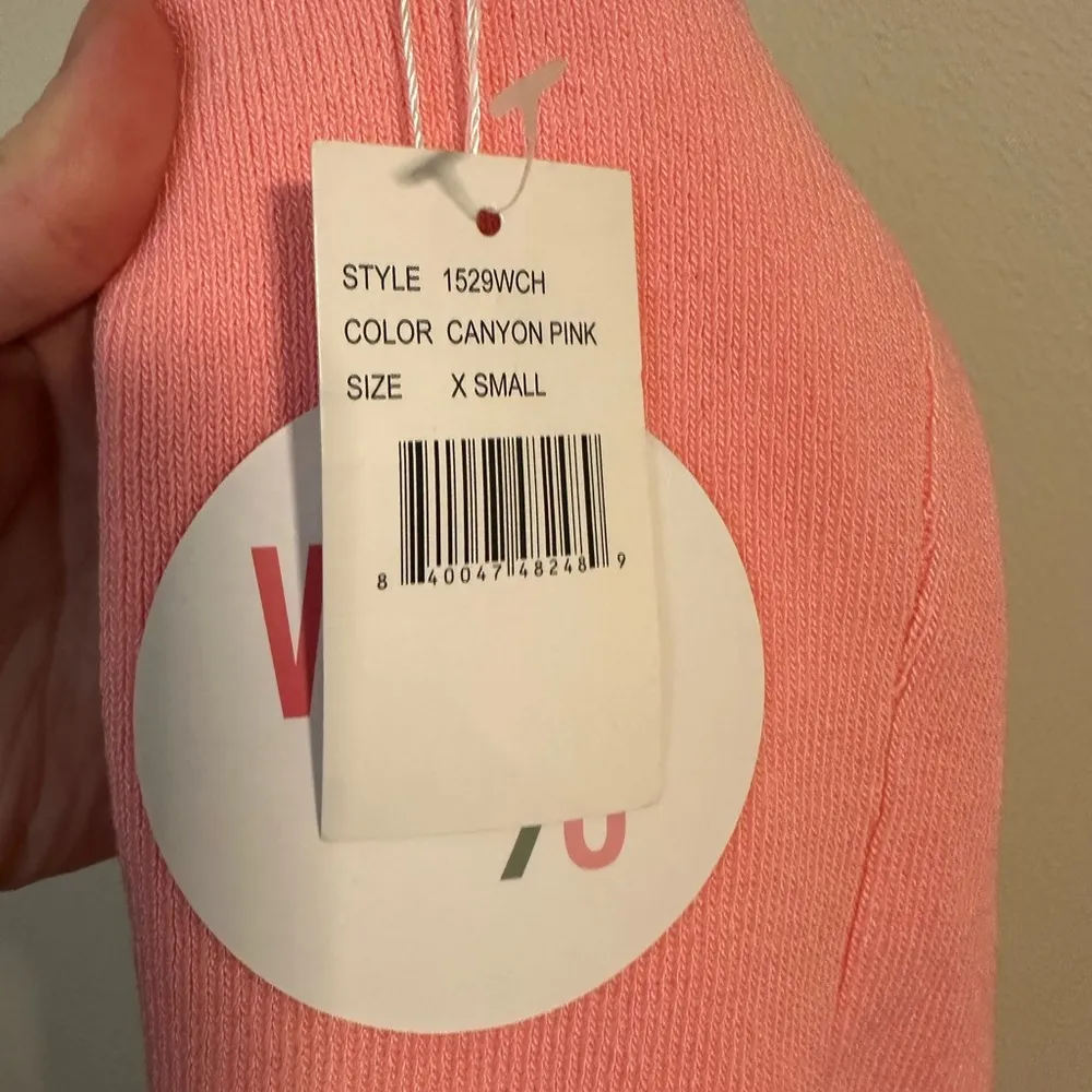 NWT WAYF 98 Pink Knit Racerback Bodysuit - Image 6