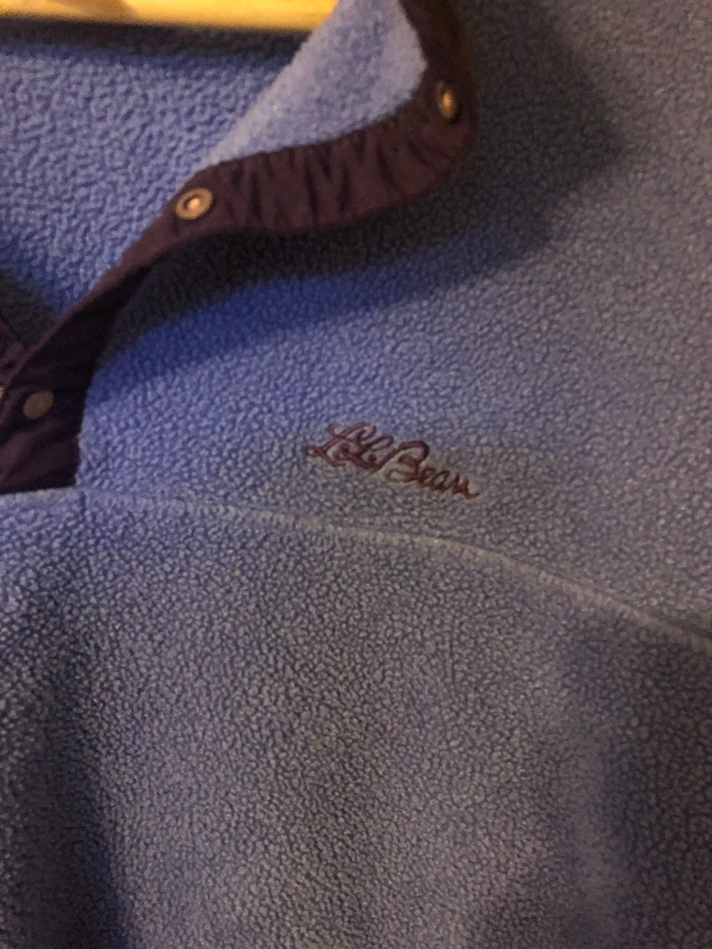 L.L.Bean Vintage Tsnap Fleece - Image 2