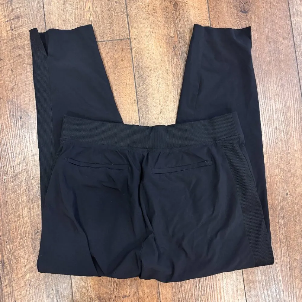 Athleta Brooklyn Mid Rise Ankle Pant Womens Size 4P Black Travel Work Stretch - Image 12