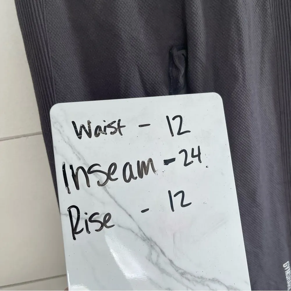 Gymshark Grey Seamless Leggings - Image 4