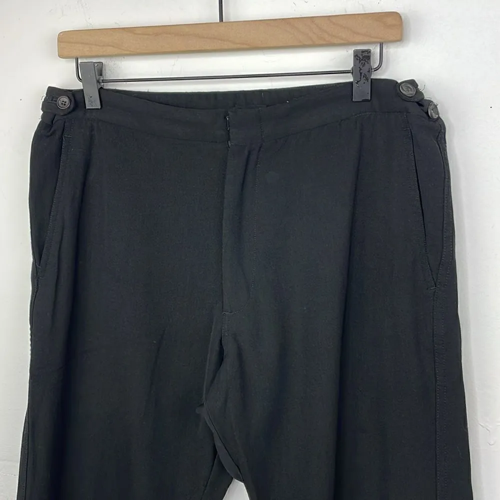 Comme des Garcons Shirt Women’s Black Wool Trousers size Large - Image 3