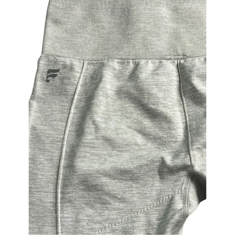 Fabletics‎ Compression Ankle Leggings Women’s XSmall Grey Breathable Mesh NWOT - Image 4