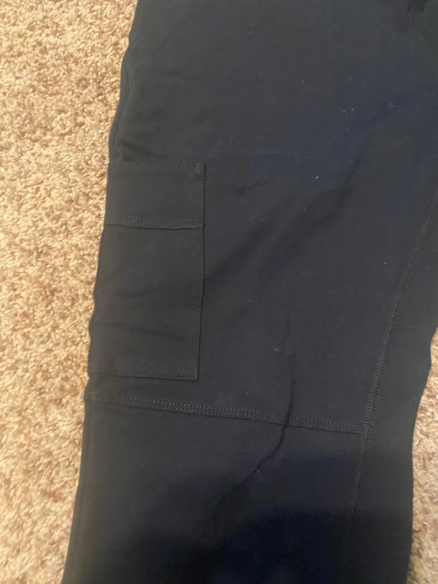 Black Natural Leggings Size L - Image 3