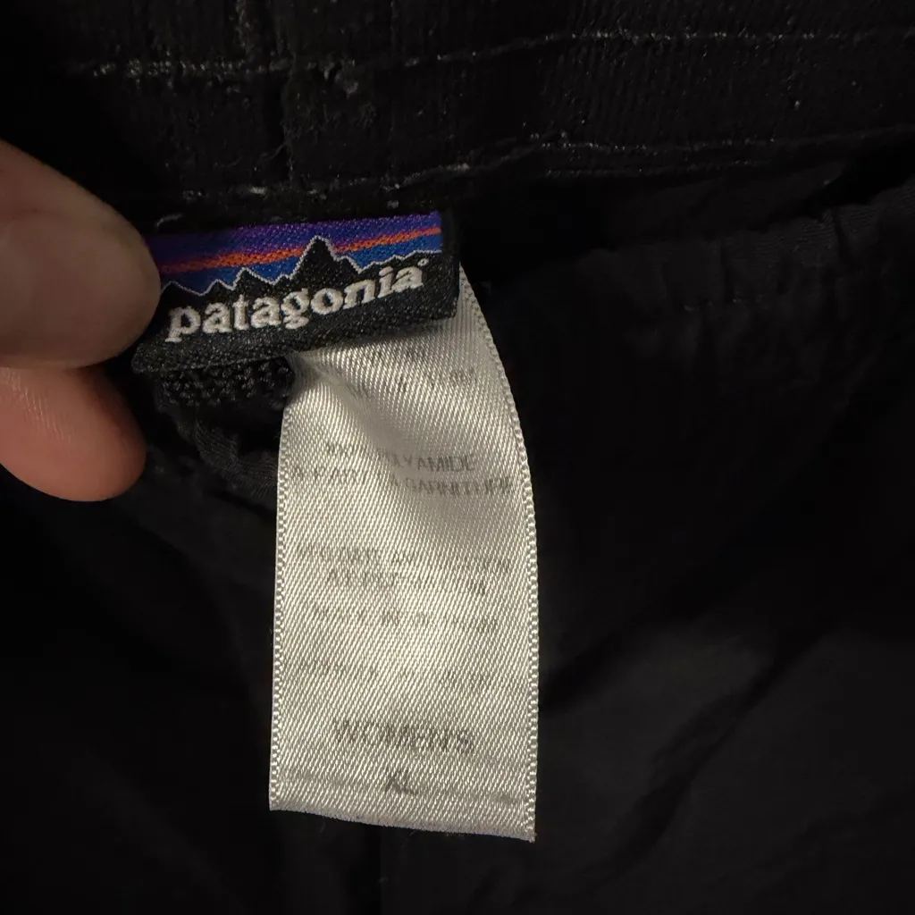 Patagonia black women’s athletic Shorts - Image 3