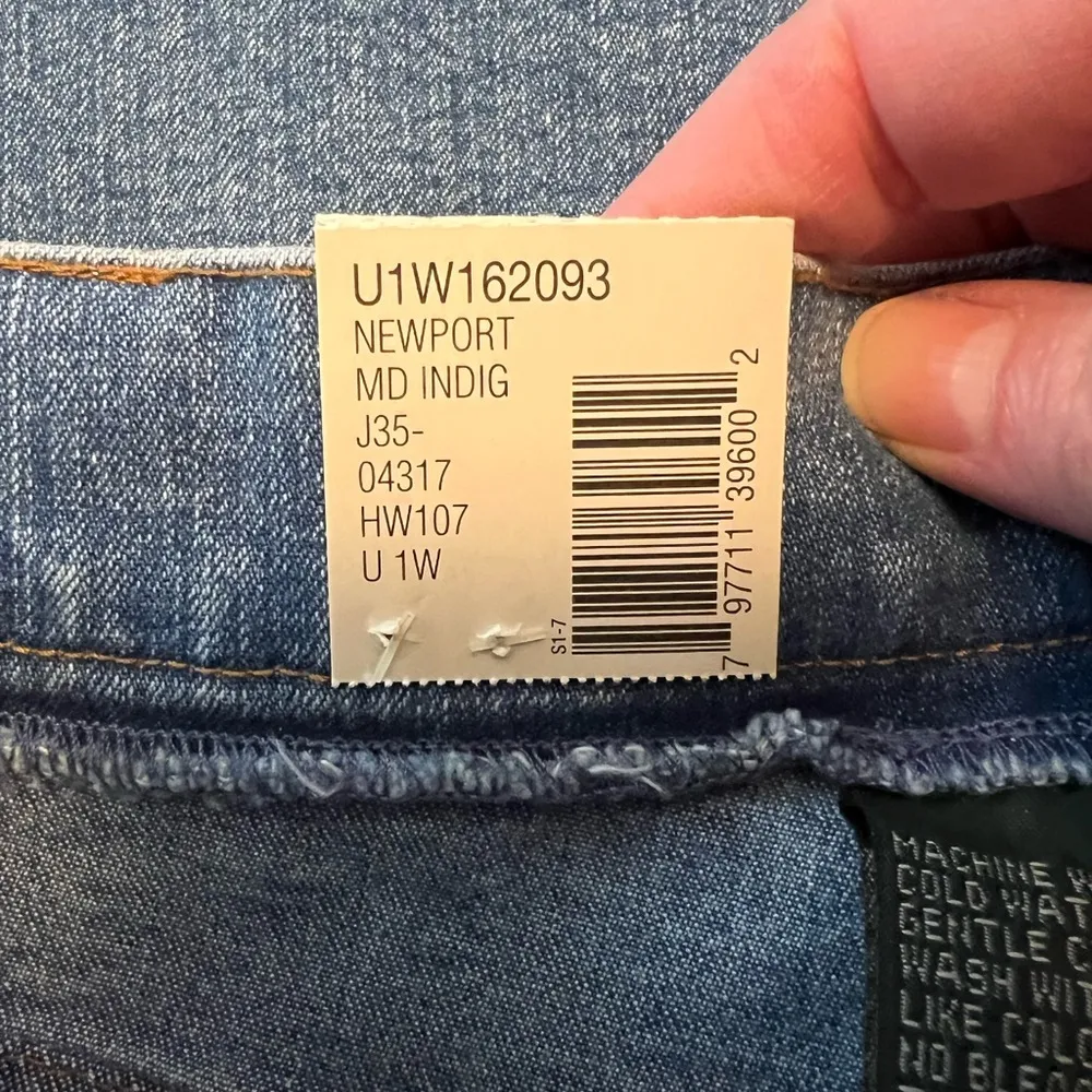 Lauren Jeans Co. Ralph Lauren Authentic Dry Goods Vintage Blue Denim Jean Shorts - Image 3