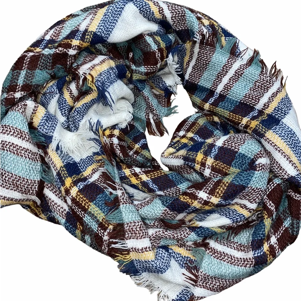 Tartan plaid scarf - Image 1