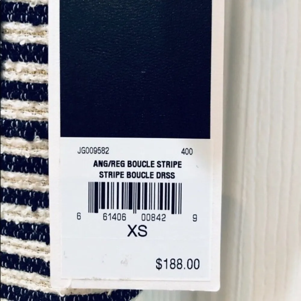 NEW NWT 00's Juicy Couture BLACK LABEL Boucle Stripe Dress size XS - Image 8