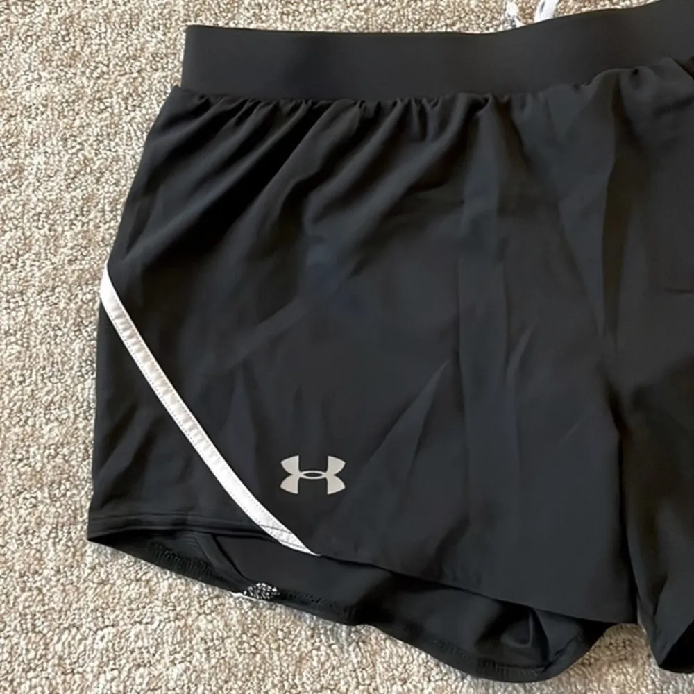 Under Armour  Black Heatgear Running Shorts - Image 3