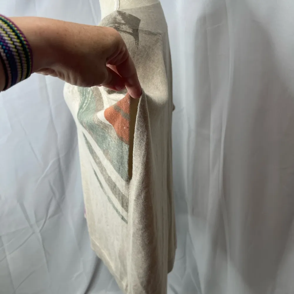 Moth Anthropologie Los pocitas oversized poncho sweater small - Image 6