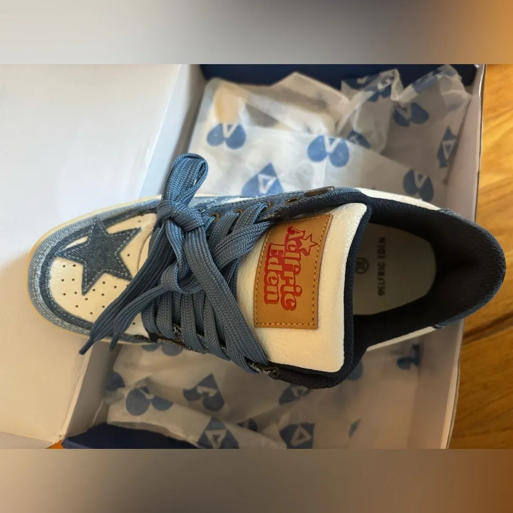 Aelfric Eden Star Sneakers - Denim New In Box - Image 5