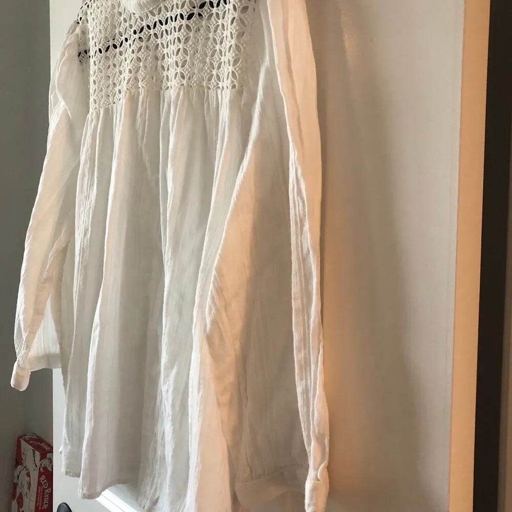 White Gap Blouse XXL - Image 3