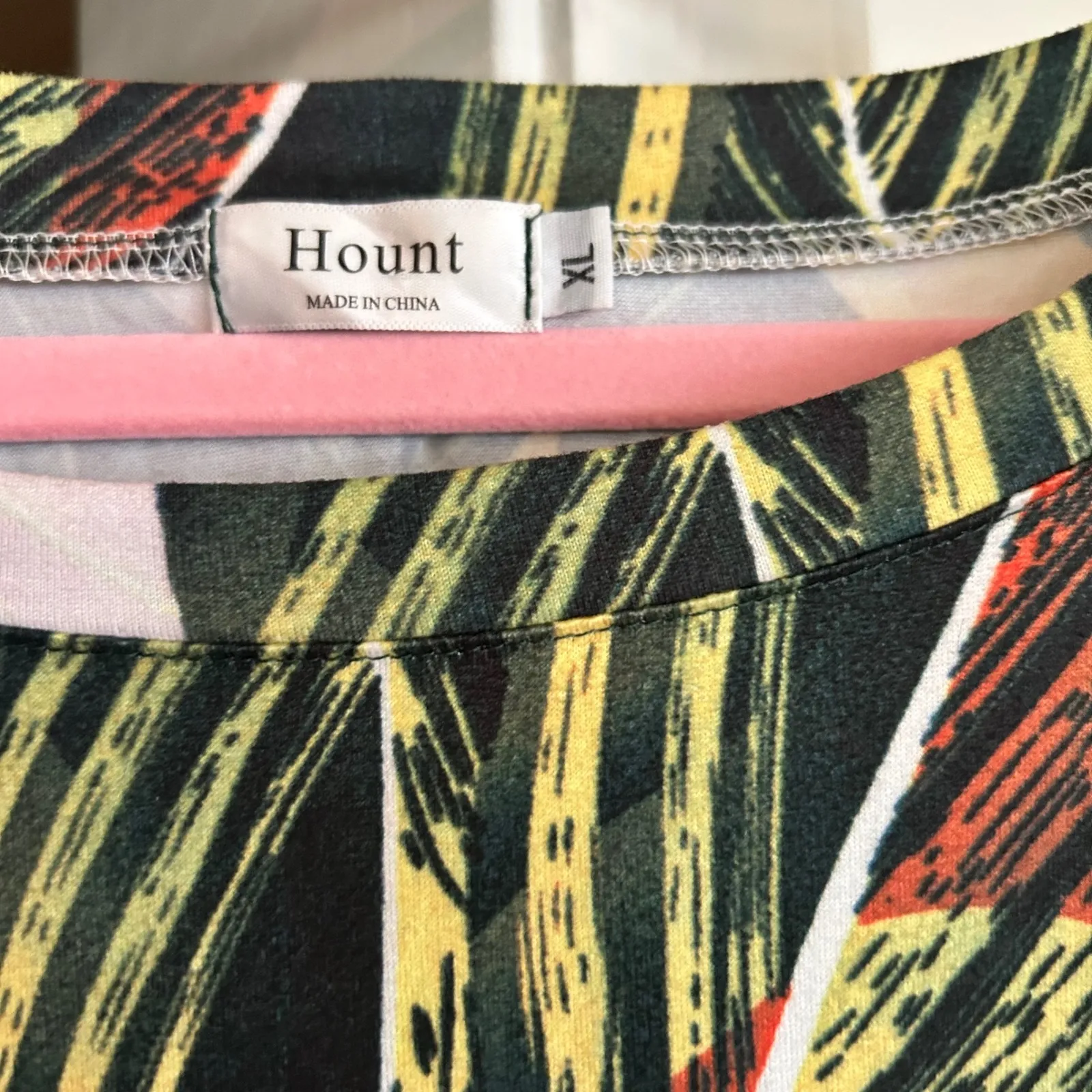 Tropical Palm Leaf Print Sleeveless Maxi Dress - Image 5