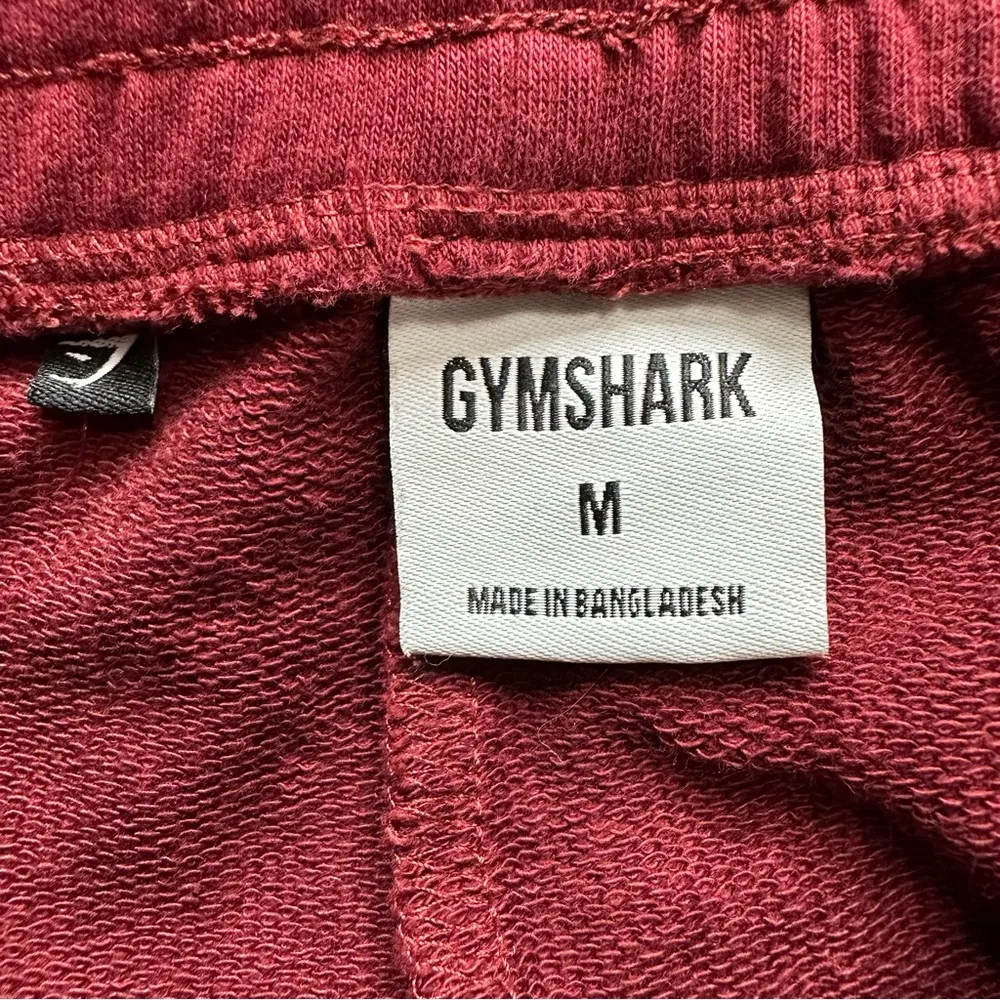 Gymshark Women's Maroon Athletic Jogger Pants, Sz Medium - Image 9