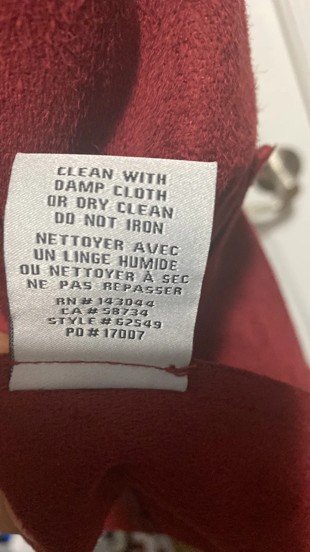 NWT Womens Size large leather jacket - Image 6