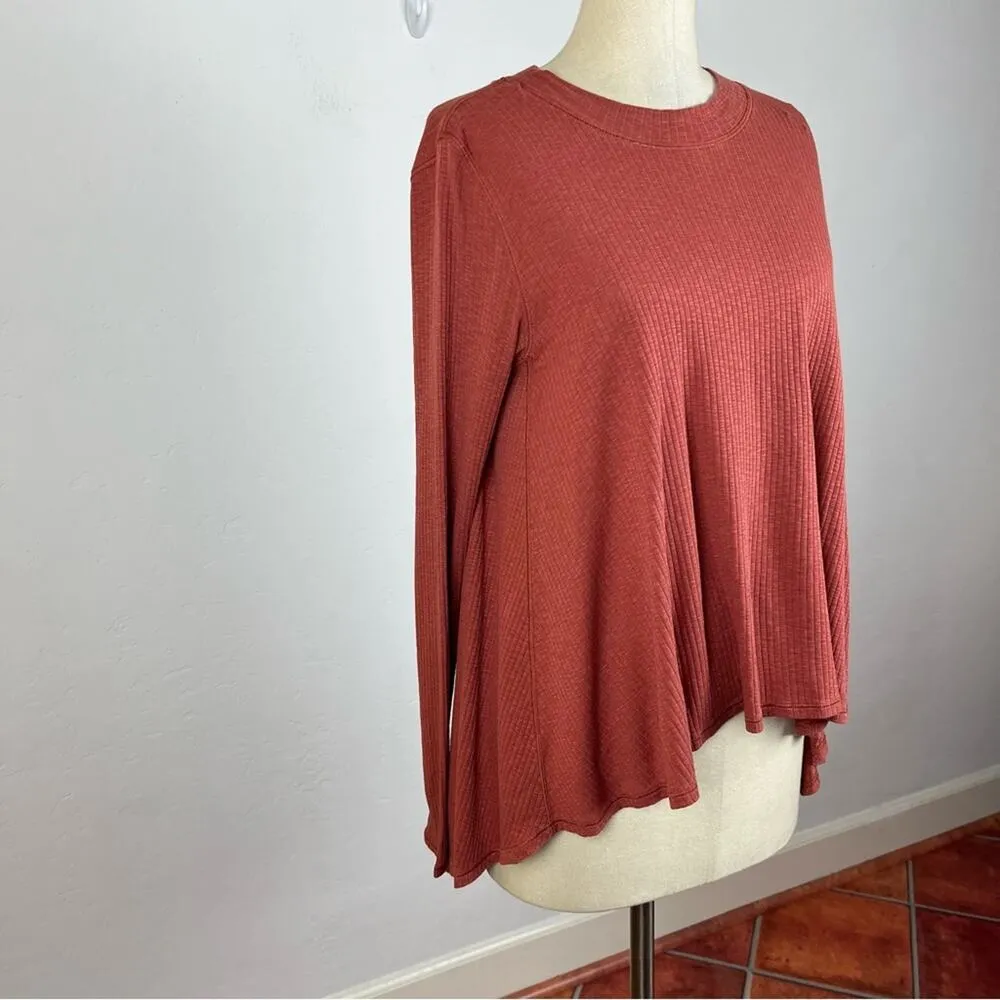 Lululemon Dare to Drape Long Sleeve in Rustic Clay - Image 3